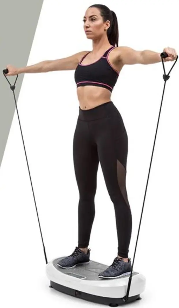 Виброплатформа Klarfit Vibe 4DX (White) - 3