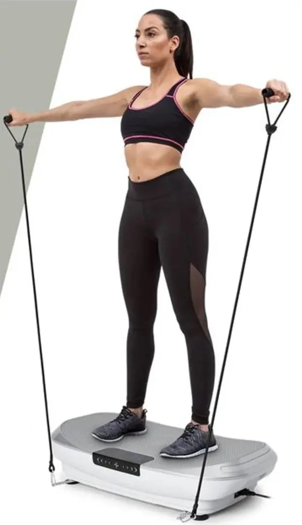 Виброплатформа Klarfit Vibe Pro 4DX (White) - 3