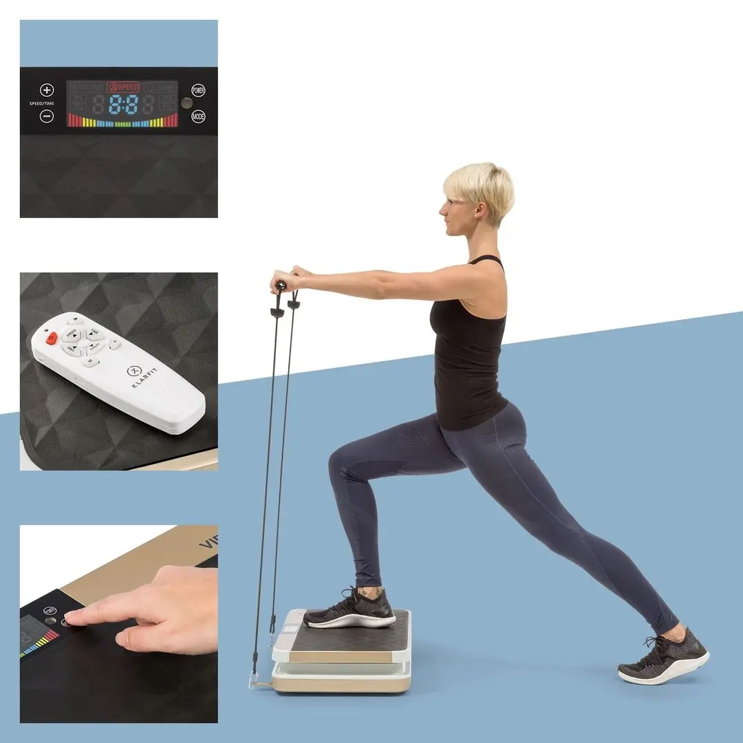 Виброплатформа Klarfit Vibe VX (Beige/Black) - 5