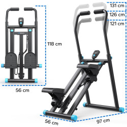 Stepper Merach MR-2448B1 (Black) Thumb