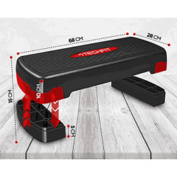 Степпер Techfit TC97301R (Black/Red) Thumb