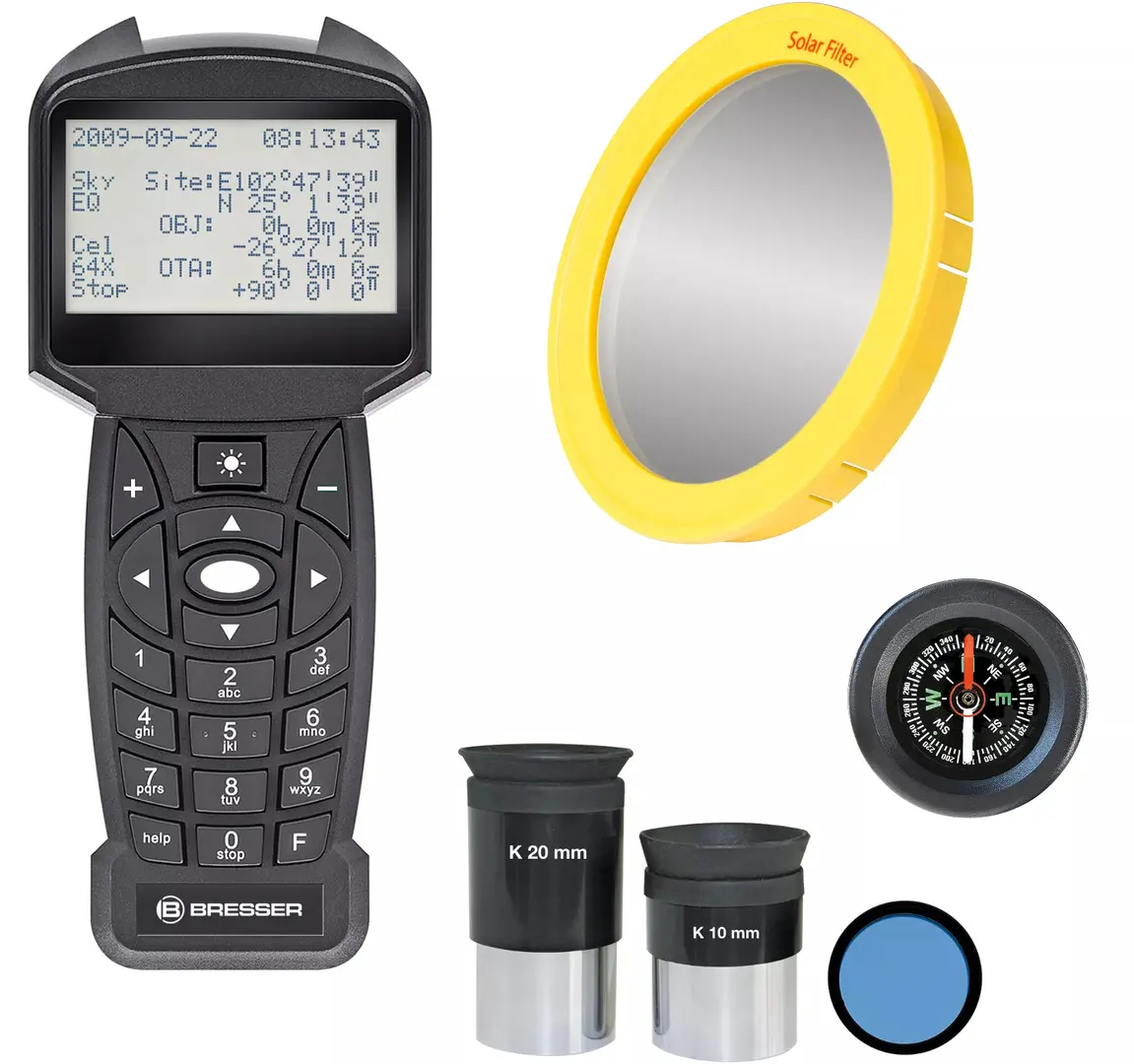 Telescop Bresser Automatik 80-400 GoTo + HD WiFi Camera (Black)