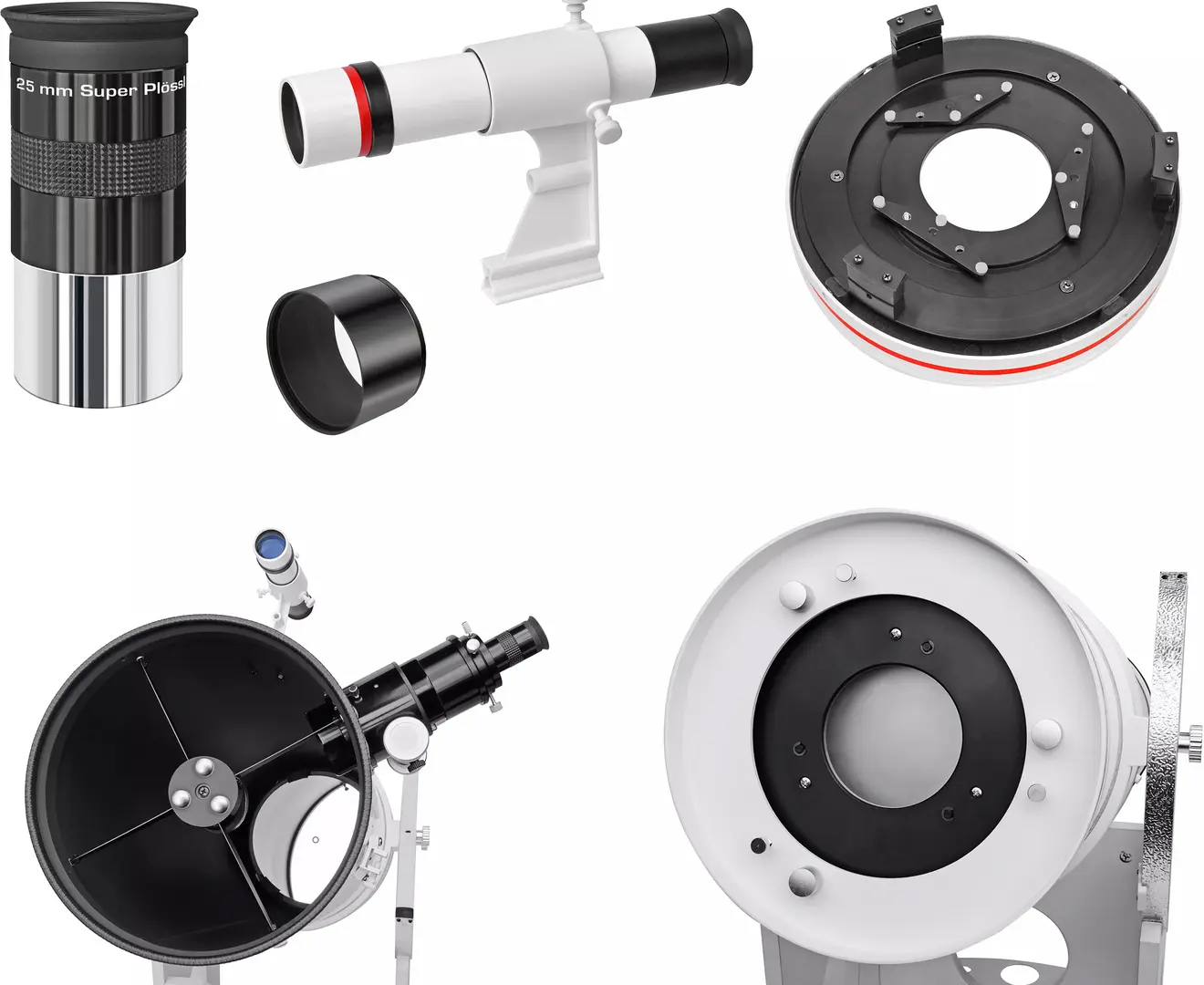 Telescop Bresser Messier 10 Dobson (White/Black)