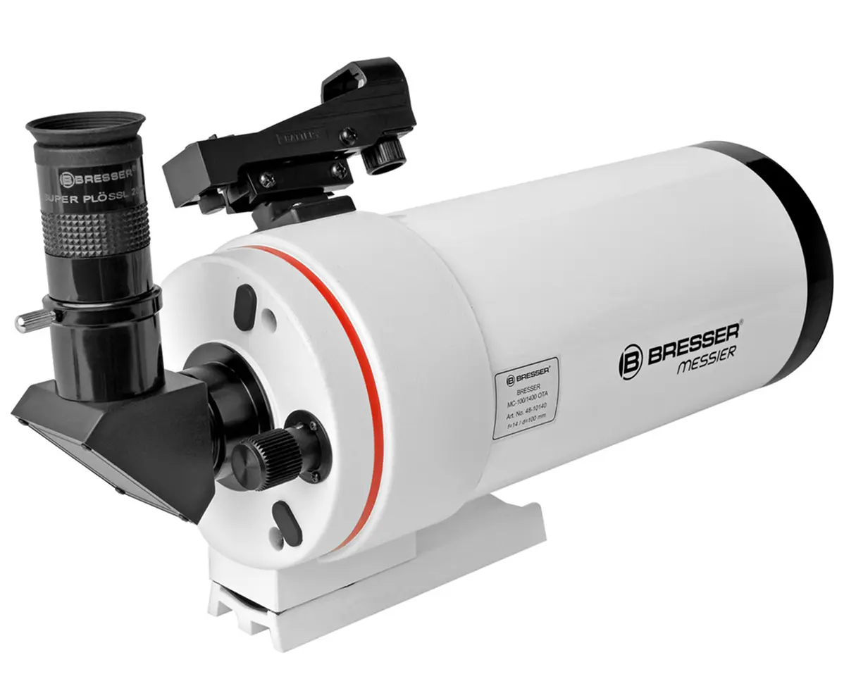 Telescop Bresser Messier MC 100/1400 EQ3 (White/Black)