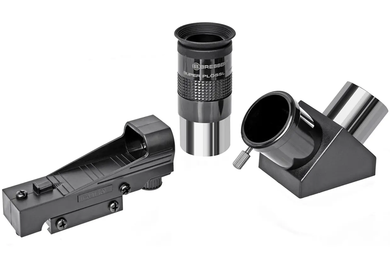 Telescop Bresser Messier MC 100/1400 EQ3 (White/Black)