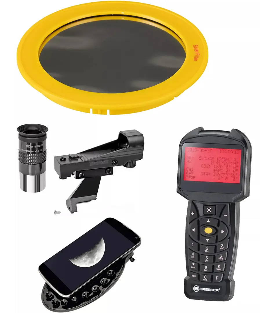 Telescop Bresser Messier MCX-127 GoTo EQ/AZ (White/Black)