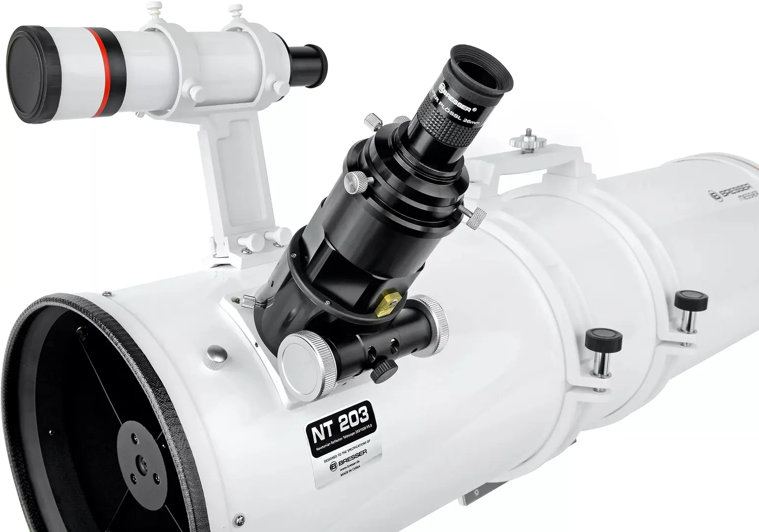 Telescop Bresser Messier NT 203/1200 Hexafoc EXOS-2 (White)