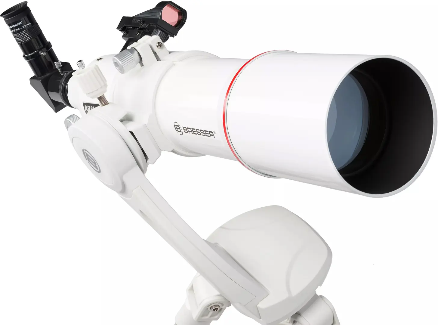Telescop Bresser Nano AR 80/640 AZ (White)