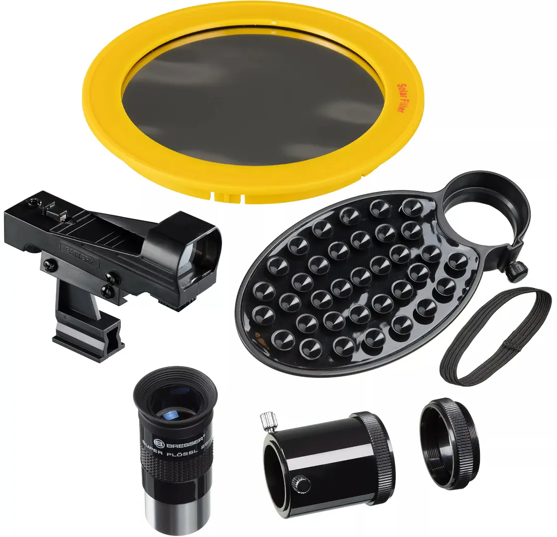 Telescop Bresser Nano AR 80/640 AZ (White)