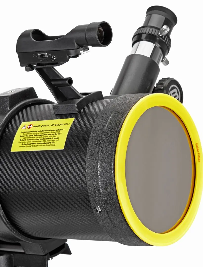 Telescop Bresser Spica Plus 130/1000 EQ3 (Black/Yellow)