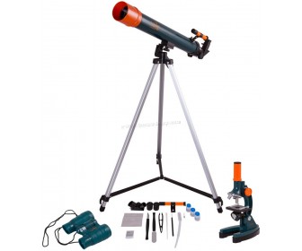 Set 3in1 microscop + telescop + binoclu Levenhuk LabZZ MTВ3