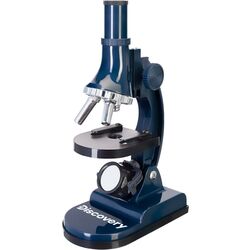 Set microscop cu telescop Levenhuk Discovery Scope 2 (Blue) Thumb