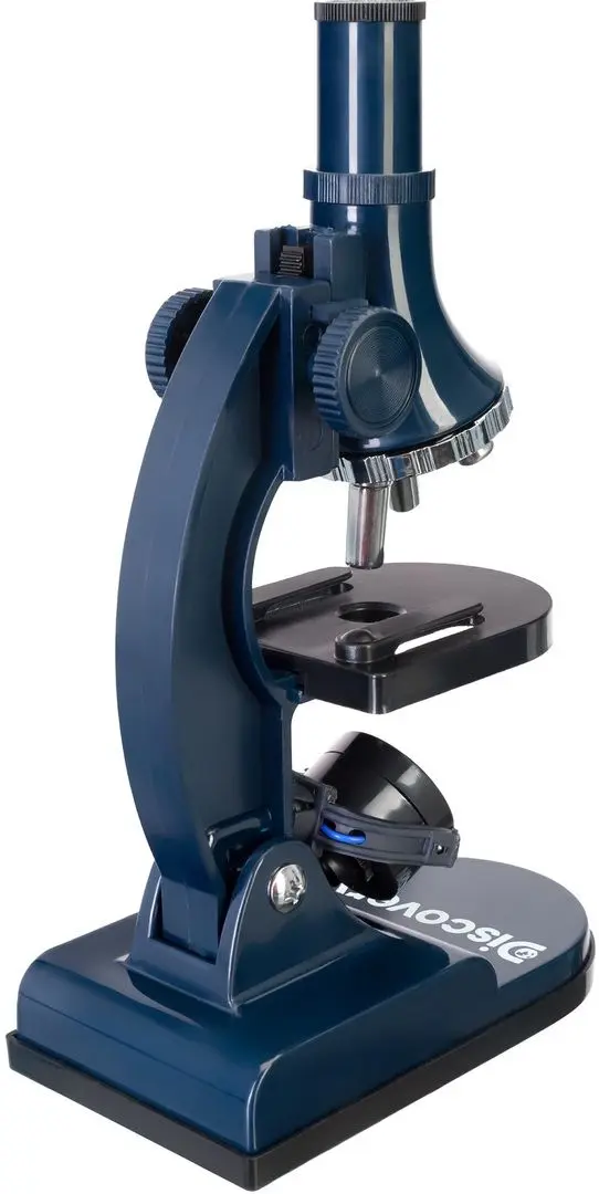 Set microscop cu telescop Levenhuk Discovery Scope 2 (Blue)