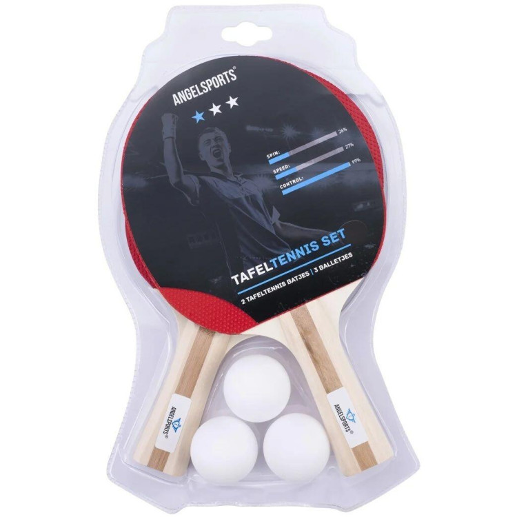 Set tenis de masa Angel Sports 40204 (Red/Black)