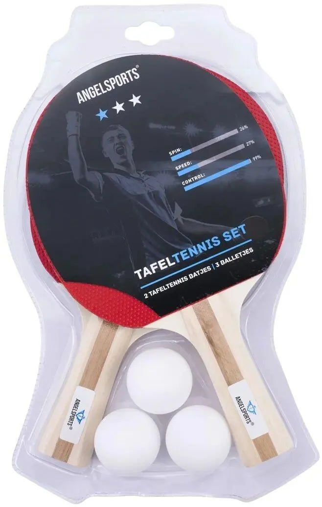 Set tenis de masa Angel Sports 40204 (Red/Black)