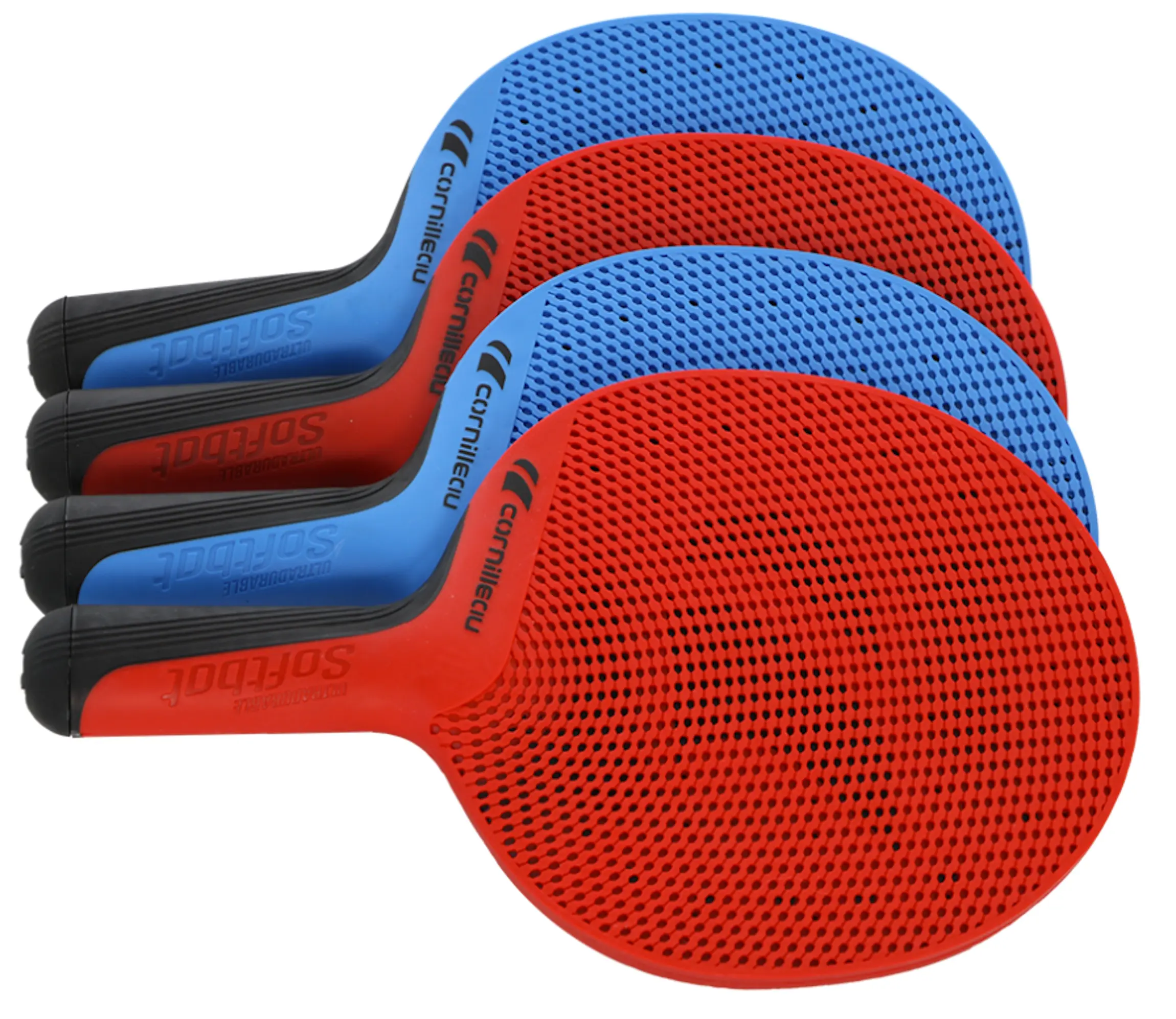 Set tenis de masa Cornilleau Soft Quatro (Blue/Red)