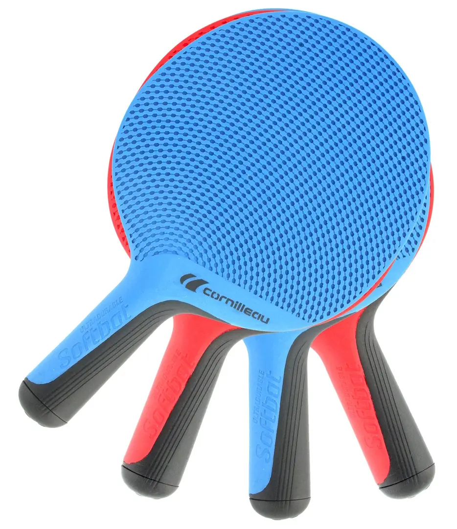Set tenis de masa Cornilleau Soft Quatro (Blue/Red)