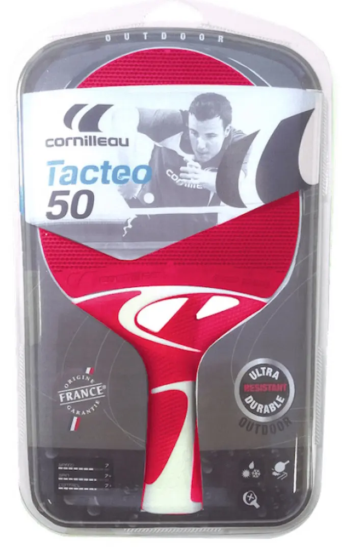 Paleta pentru tenis Cornilleau Tacteo 50 (Red/White)