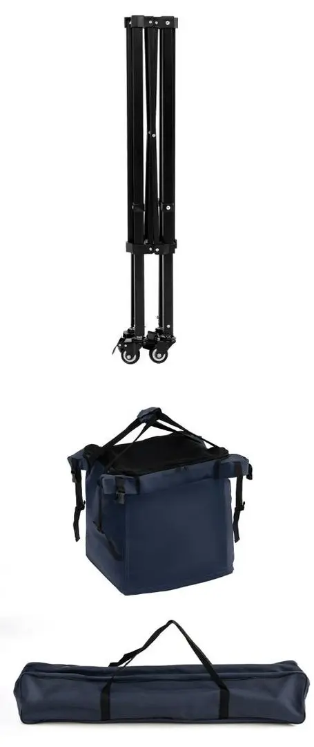 Cărucior pentru mingi de tenis Costway SP38003BL (Blue) - 2