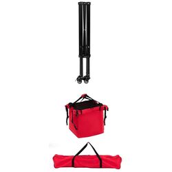 Cărucior pentru mingi de tenis Costway SP38003RE (Red) Thumb