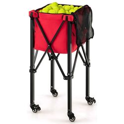 Cărucior pentru mingi de tenis Costway SP38003RE (Red)