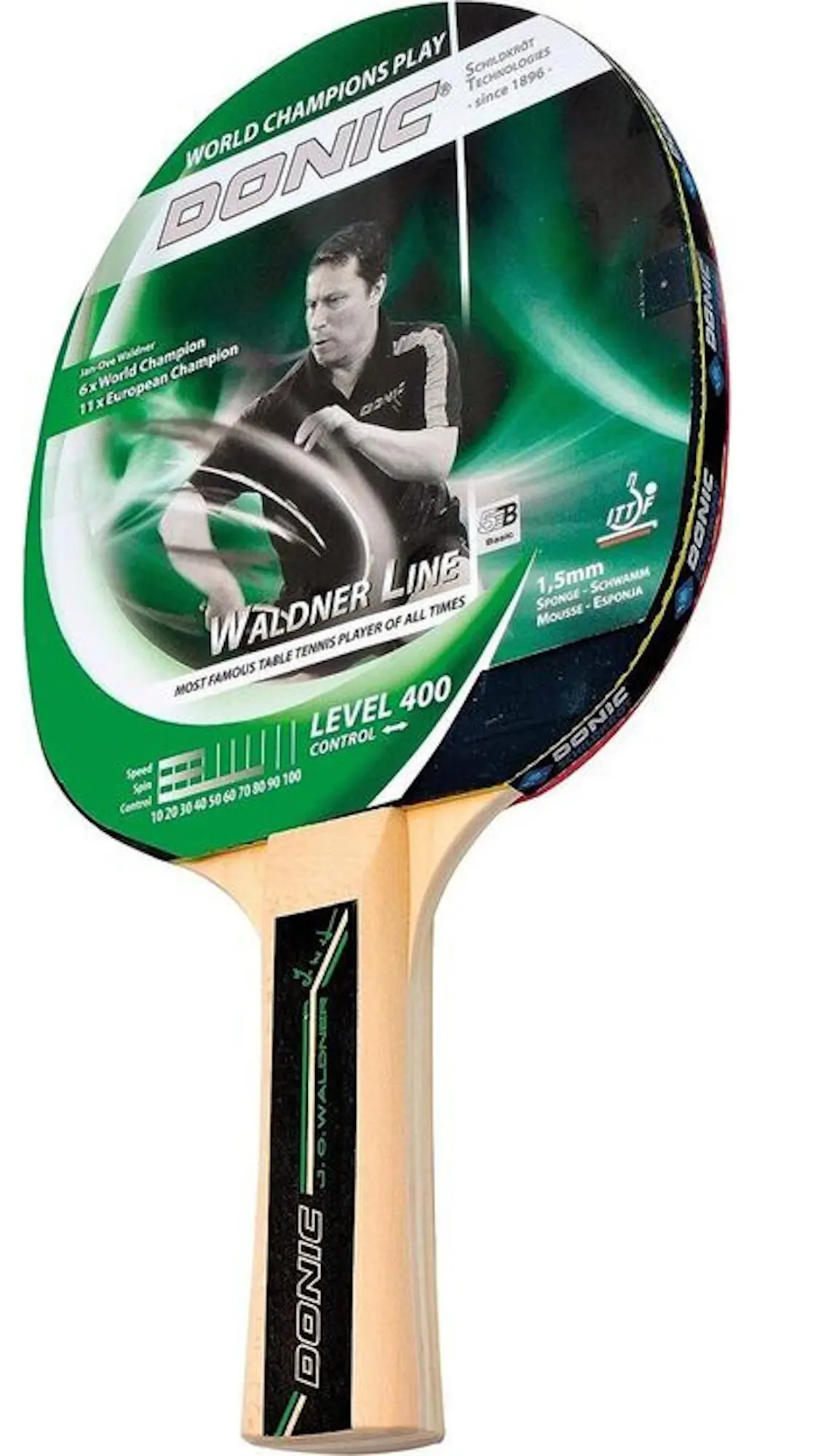 Set tenis de masa Donic Waldner TT-set 400 (Black/Red)