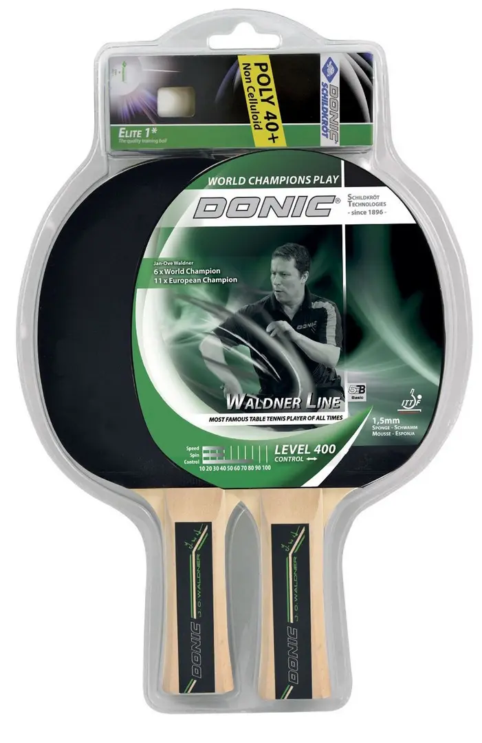 Set tenis de masa Donic Waldner TT-set 400 (Black/Red)