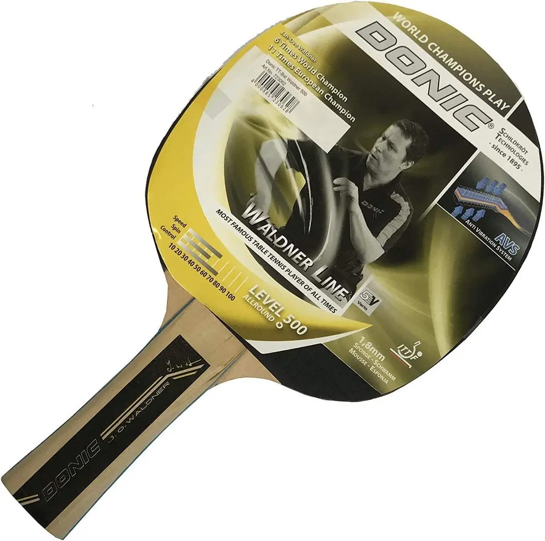 Paleta tenis de masa Donic Waldner Line 500 (Black/Yellow)