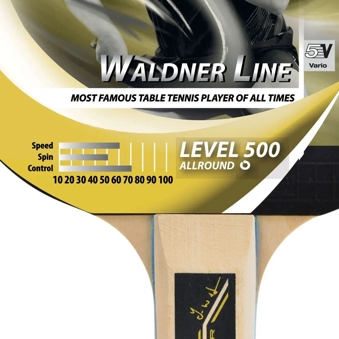 Paleta tenis de masa Donic Waldner Line 500 (Black/Yellow)