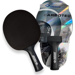 Paleta pentru tenis Donic Carbotec Level 3000 (Black/Red) Thumb