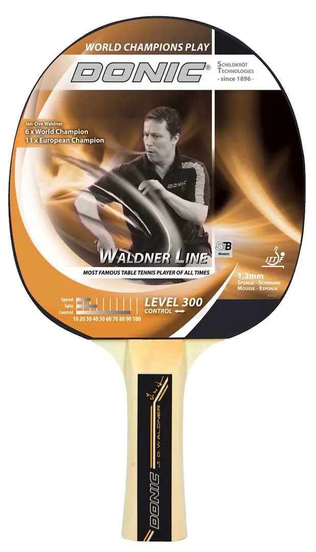 Ракетка для тенниса Donic Waldner Level 300 (Black)