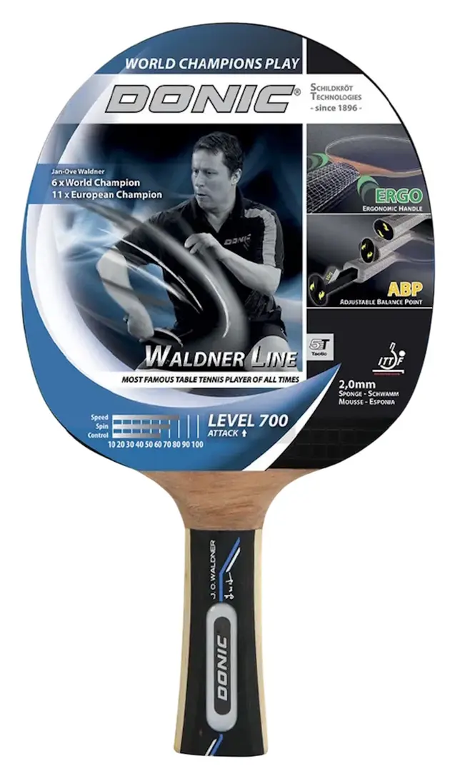 Paleta pentru tenis Donic Waldner Level 700 (Black/Red)