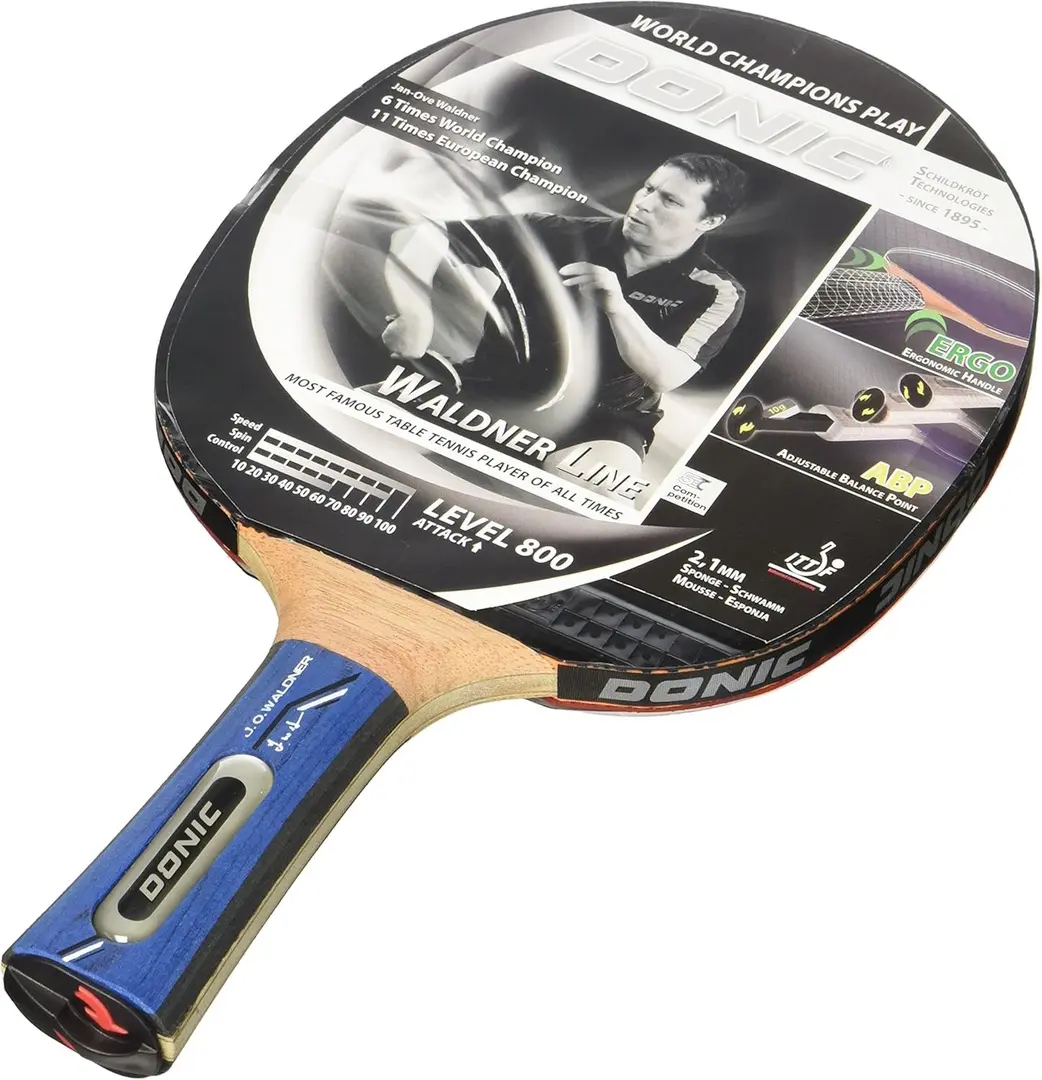 Paleta pentru tenis Donic Waldner Level 800 (Black/Red)