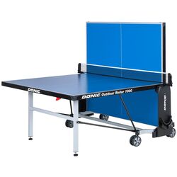 Masa de tenis Donic Outdoor Roller 1000 (Blue) Thumb