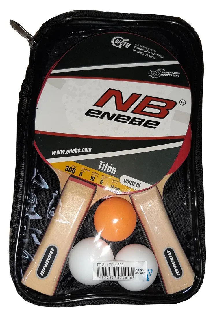 Set tenis de masa Enebe (NB) Tifon Serie 300 (Red/Black)