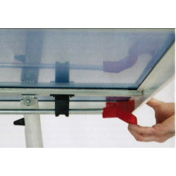 Masa de tenis Garlando Challenge C-273I (Blue) Thumb