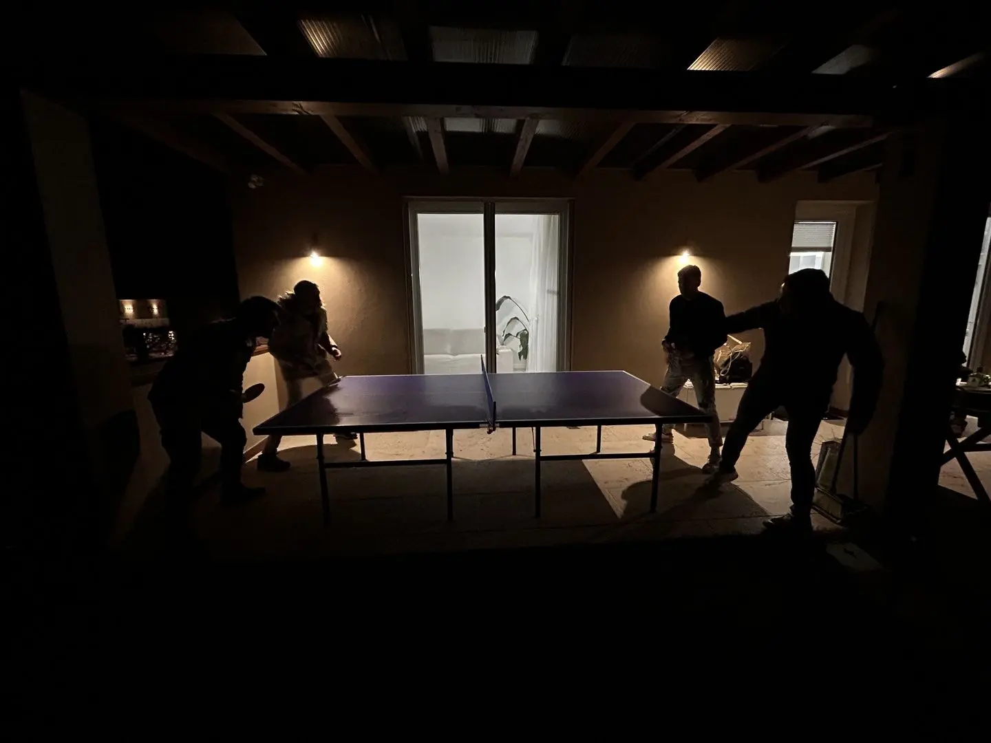 Теннисный стол Homcom A90-121 (Blue)