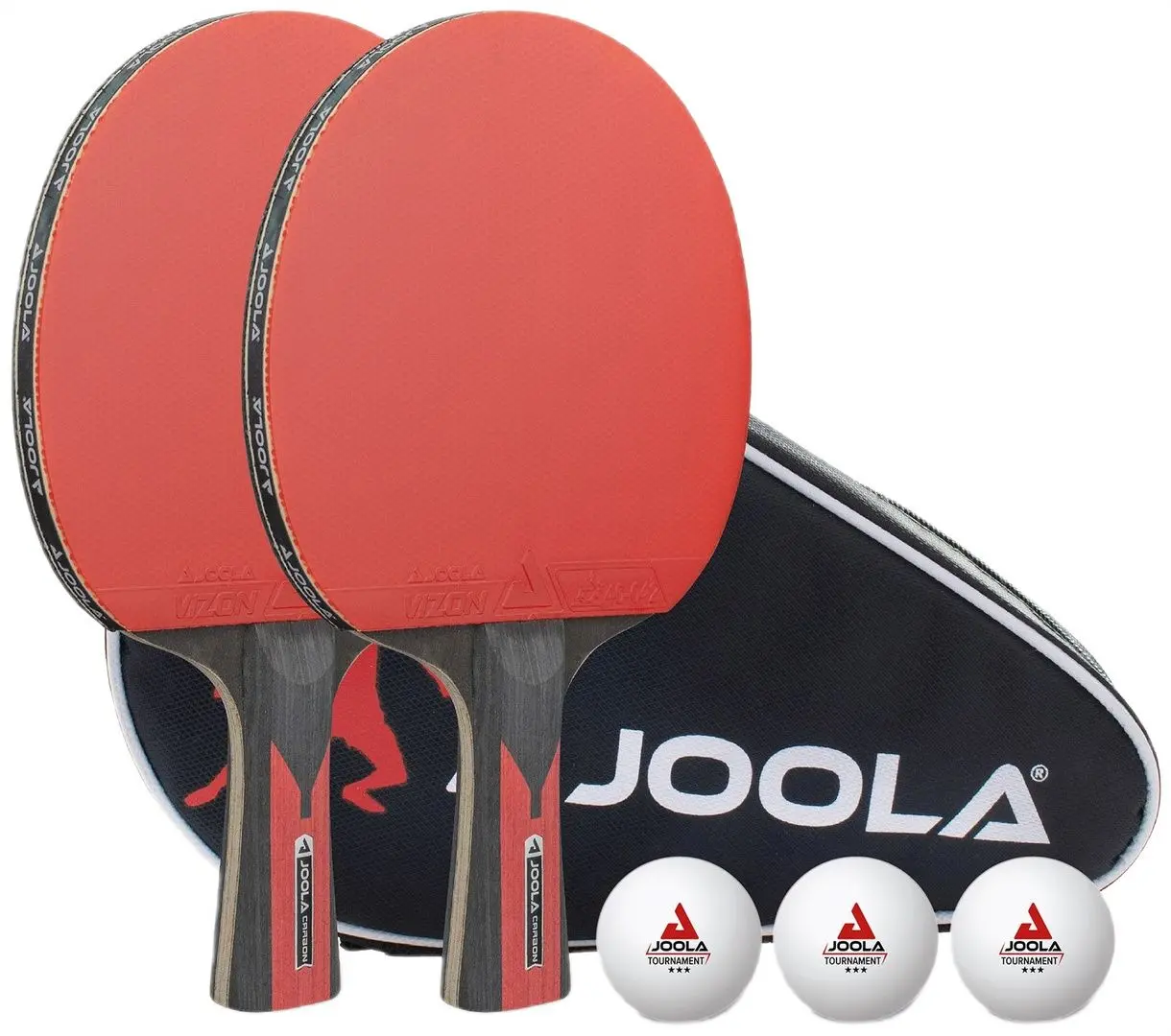 Набор для настольного тенниса Joola Duo Carbon (Red/Black)