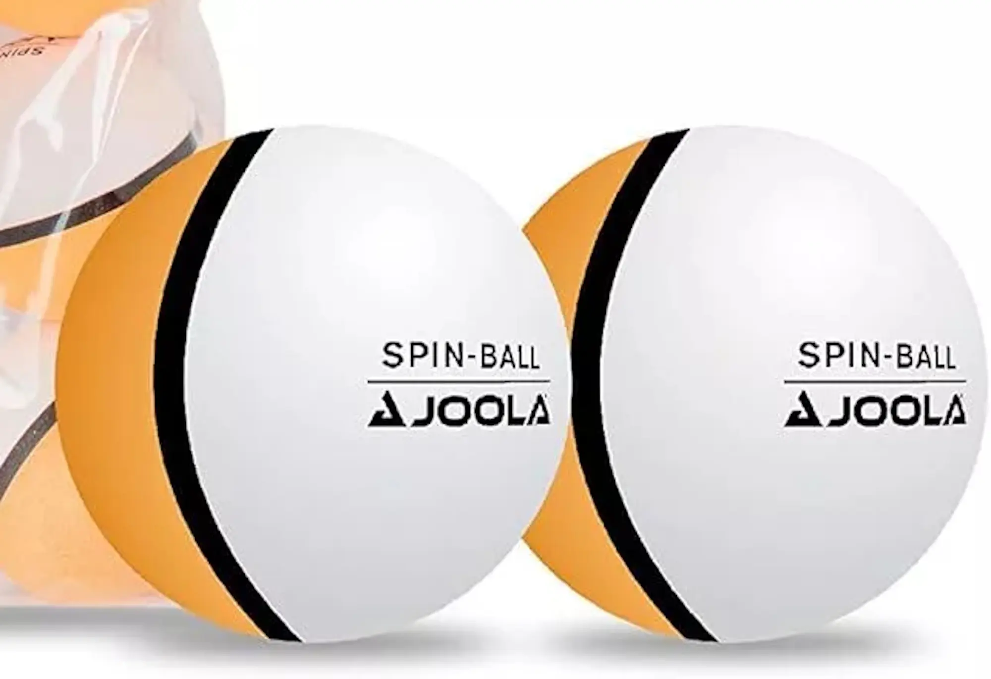 Set mingi pentru tenis de masa Joola Spinball 42185 (White/Yellow)