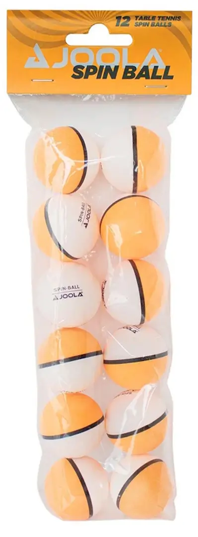 Set mingi pentru tenis de masa Joola Spinball 42185 (White/Yellow)