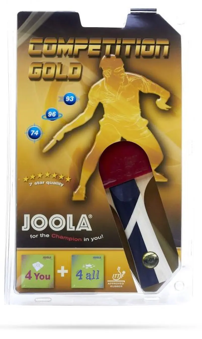 Paleta pentru tenis Joola Competition Gold 59560 (Red)