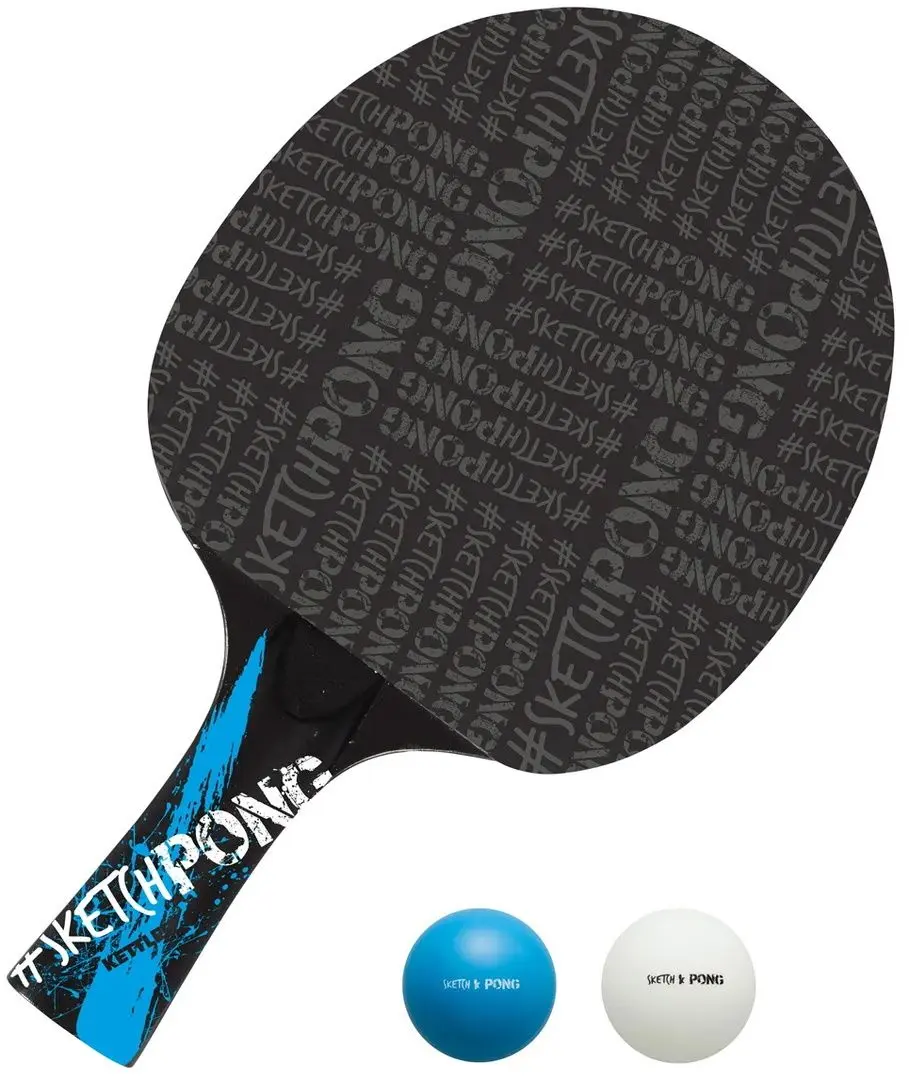 Set tenis de masa Kettler SketchPong 7092-100 (Black/Blue)