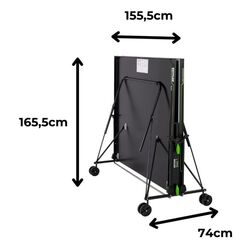 Masa de tenis Kettler K1 Outdoor (Dark Grey) Thumb