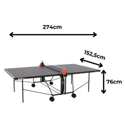 Masa de tenis Kettler K1 Outdoor (Dark Grey) Thumb