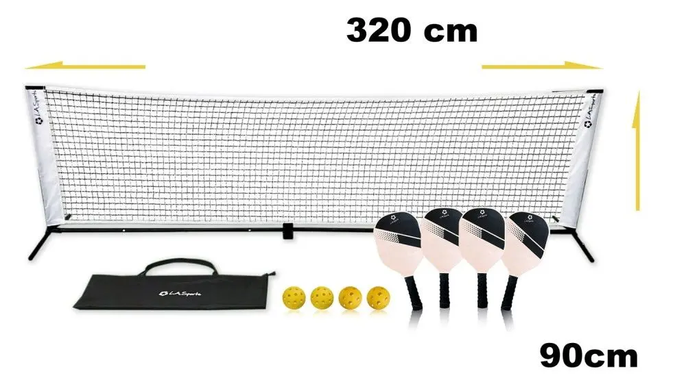 Набор для пиклбола La Sports 44370 (White/Black)