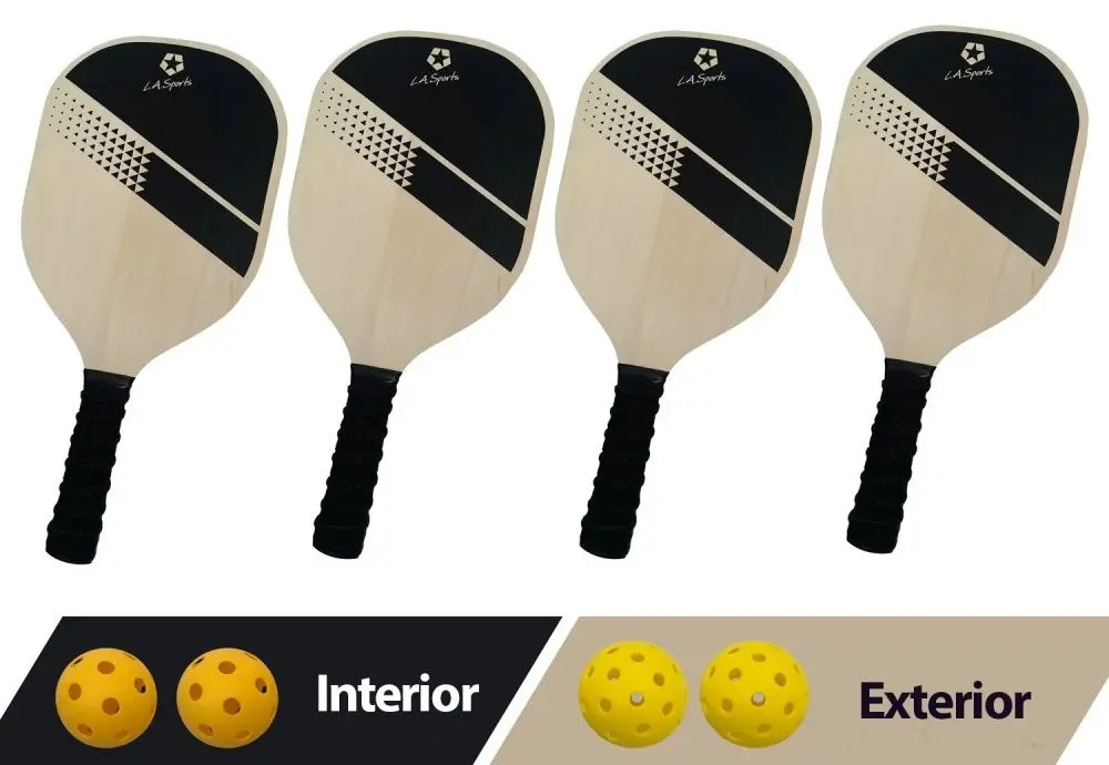 Набор для пиклбола La Sports 44370 (White/Black)