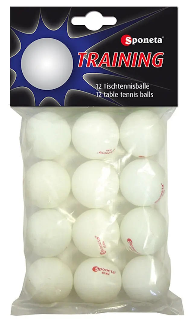 Set mingi pentru tenis de masa Sponeta 199.030 (White)