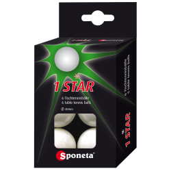 Set mingi pentru tenis de masa Sponeta 215.004 (White)