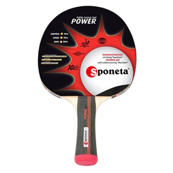 Paleta tenis de masa Sponeta Power (Black/Red)
