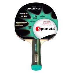 Paleta tenis de masa Sponeta Сhallenge (Black/Green)